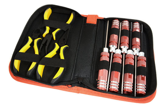 Complete 10pcs RC tool Set w/ Carrying Bag