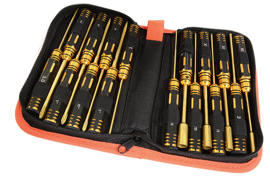 Complete 16pcs RC tool Set w/ Carrying Bag