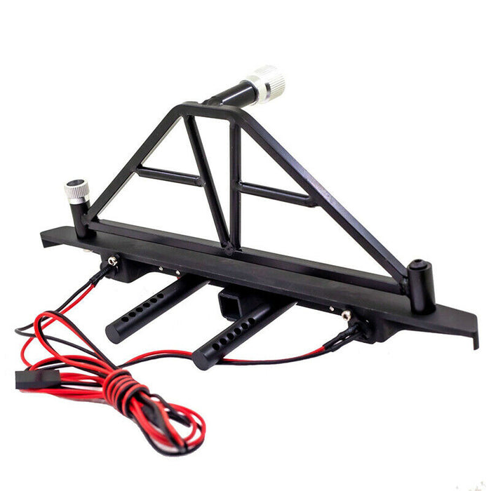 Realistic Front & Rear Bumper w/LED for Traxxas TRX-4 & Axial SCX10 III & SCX-10