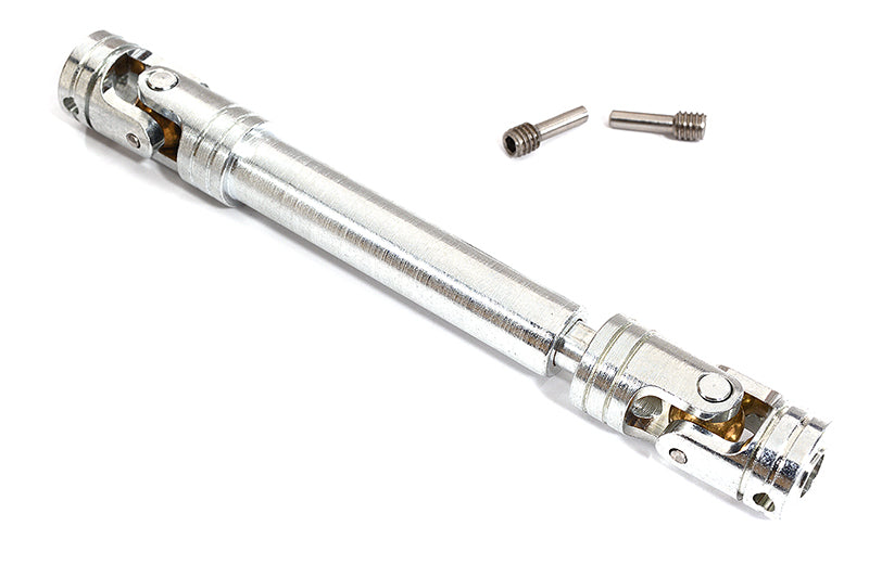 Stainless Alloy 98-122mm Center Drive Shaft w/ 5mm ID for 1/10 Off-Road Crawler