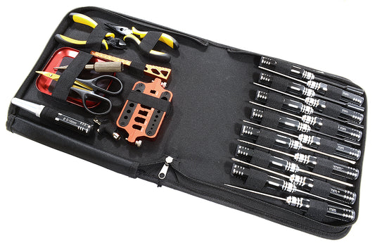 Complete 23pcs RC Tool Set w/ Carrying Bag