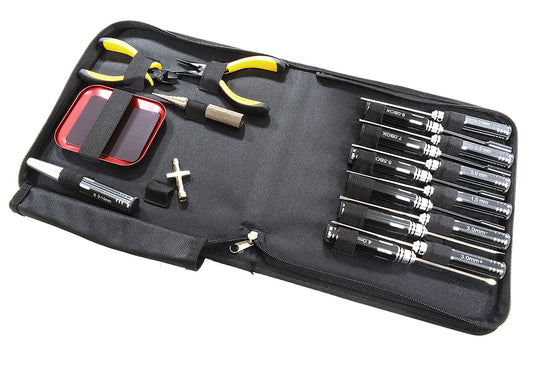 Complete 18pcs RC Tool Set w/ Carrying Bag