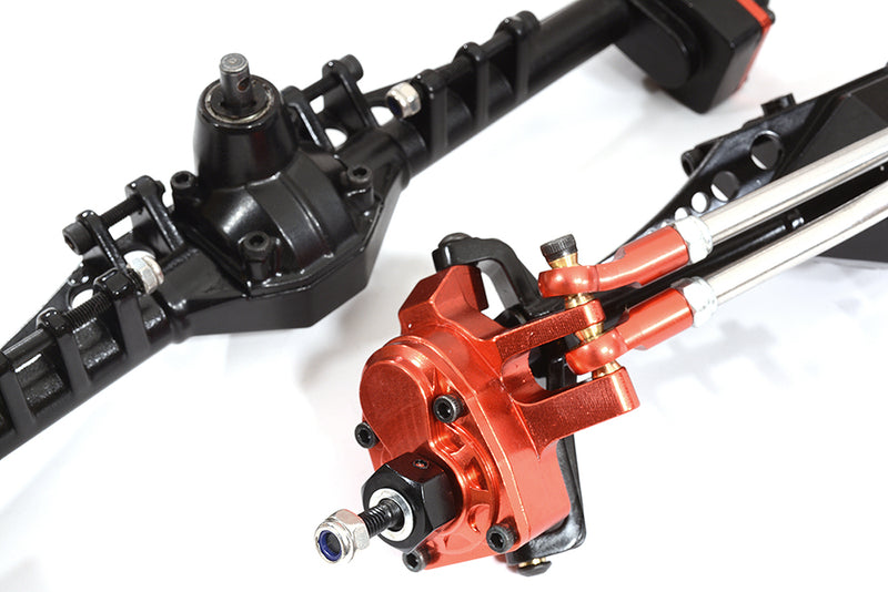 Machined Front & Rear Axle Assembly for 1/10 Capra 1.9 Unlimited 232004 232005