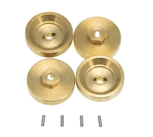 Alloy Machined Brass 7g Each Wheel Spacers 4mm Thick for Axial 1/24 SCX24