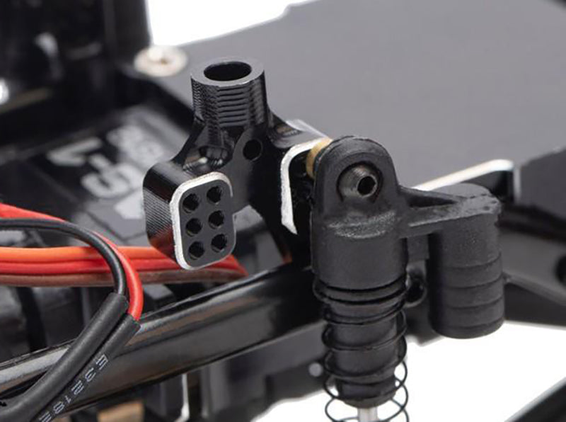 Alloy Machined Shock Towers w/ Receiver Mount for Axial 1/24 SCX24