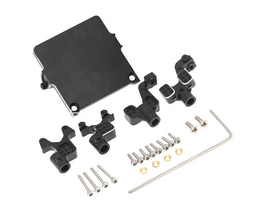 Alloy Machined Shock Towers w/ Receiver Mount for Axial 1/24 SCX24