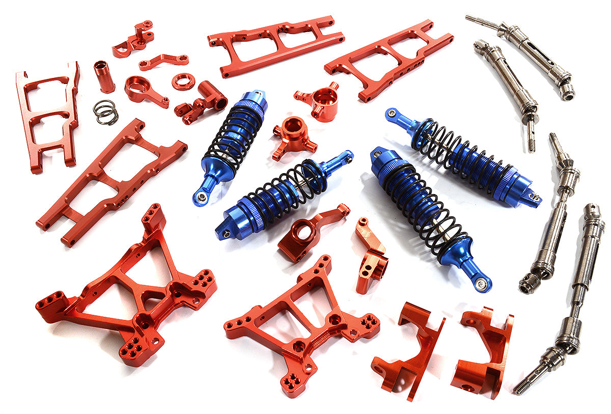 Alloy Conversion Hop-Up Kit for Traxxas 1/10 Slash 4X4