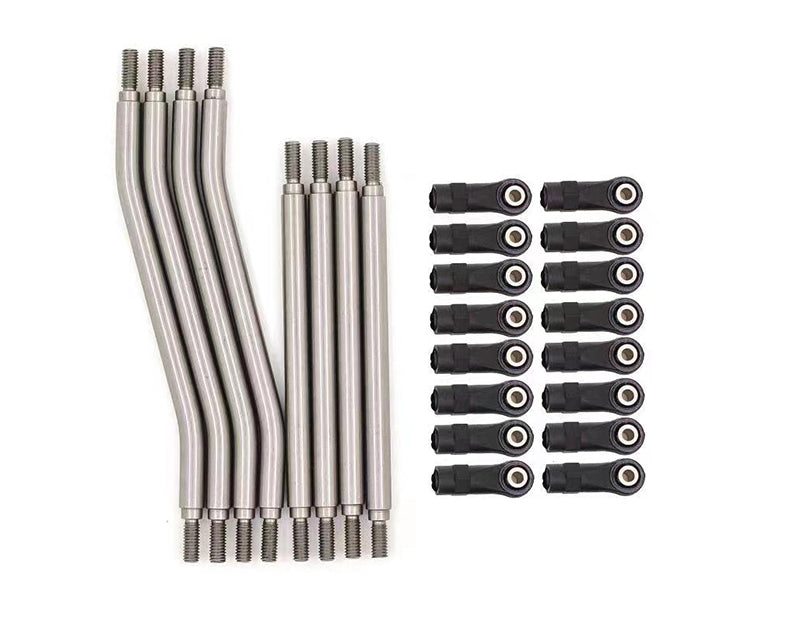 Stainless LCG 6mm Steel Linkages for Axial 1/10 Capra 1.9 Unlimited Trail Buggy
