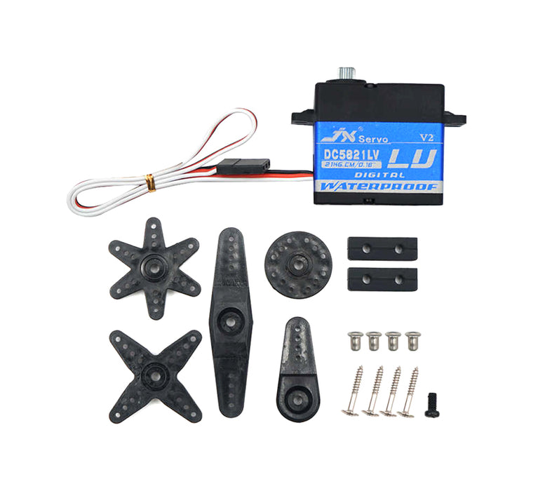 JX DC5821LV Digital 21kg Waterproof Servo 0.16s