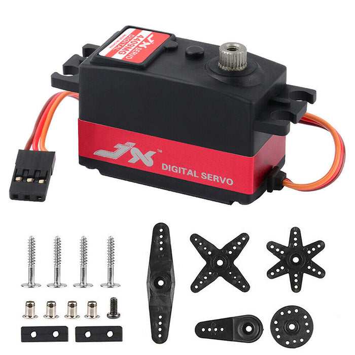 High Torque Digital Low Profile RC Servo 9kg 0.11s Metal Gear in  Black