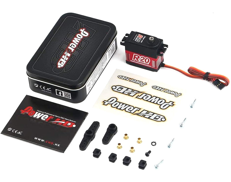 Power HD R20 Digital High Speed Metal Gear 20kg Servo 0.085s
