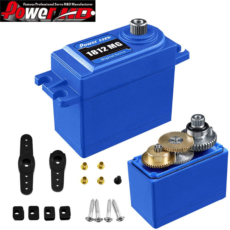 Power HD HD-1812MG Waterproof High Torque Digital Servo 18kg 0.12s