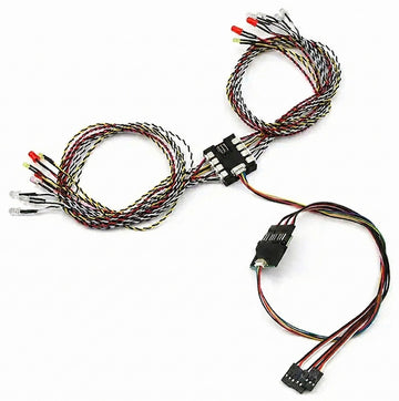 Complete 16 LED (5mm) Lighting System w/ Multi-Mode for 1/10 Scale RC Vehicles