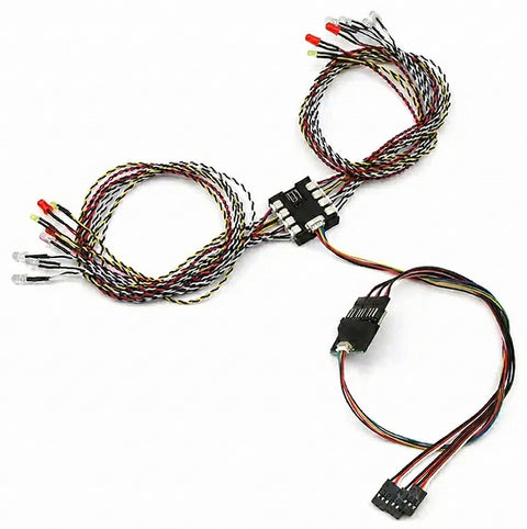 Complete 16 LED (5mm) Lighting System w/ Multi-Mode for 1/10 Scale RC Vehicles