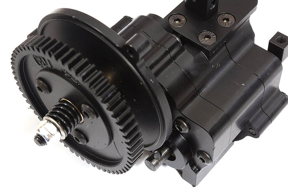 Complete Alloy 2-Speed-Shift Center Gearbox for Axial 1/10 Scale Wraith 2.2