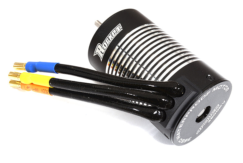 Surpass Hobby Black 3660 Sensorless Brushless Motor 3800kV w/ 3.17mm Shaft