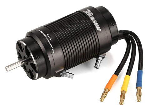 Surpass 4092 Sensorless Brushless Motor 1250kV w/ 5mm Shaft w/ 40L Water Jacket