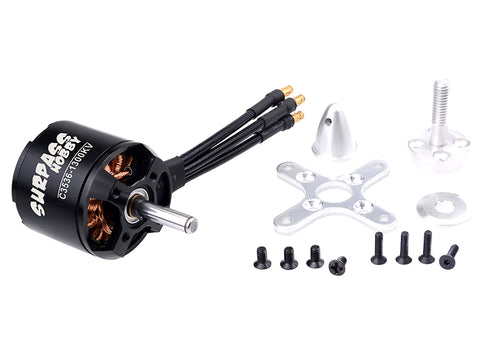 Surpass C3536-2814 Sensorless Brushless Motor 1300kV 4mm Shaft RC Quad/Airplane