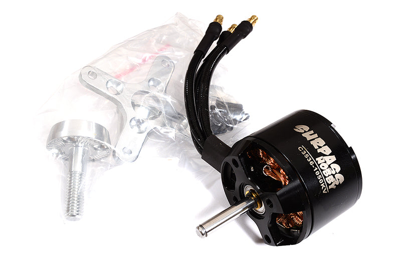 Surpass C3536-2814 Sensorless Brushless Motor 1050kV 4mm Shaft RC Quad/Airplane