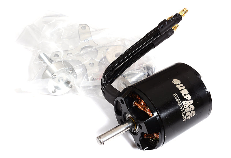 Surpass C3548-2826 Sensorless Brushless Motor 1100kV 5mm Shaft RC Quad/Airplane