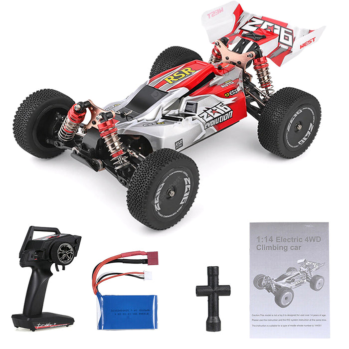 XK 1:14 Z06 Evolution RC 4WD Off-Road Buggy 2.4GHz Racing RTR