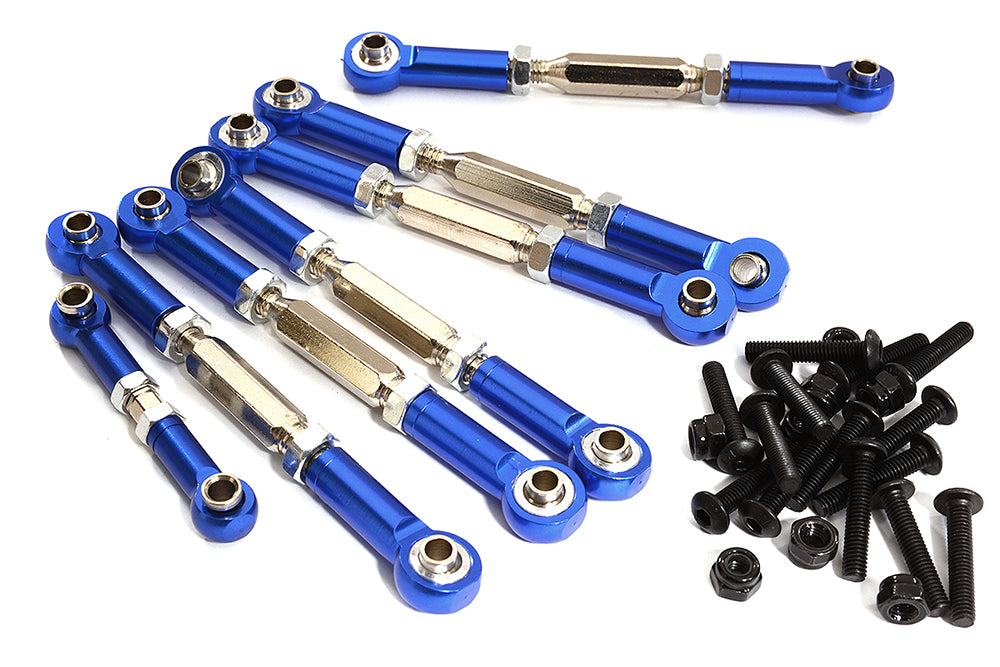 Turnbuckle Set (7) 73mm, 38mm for 1/10 Traxxas Slash 4X4