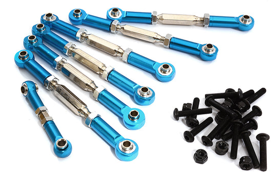 Turnbuckle Set (7) 73mm, 38mm for 1/10 Traxxas Slash 4X4