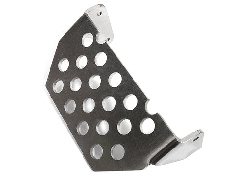 Realistic Stainless Steel Front Skid Plate for Axial SCX10 III Scale Crawler