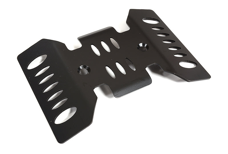 Realistic Stainless Steel Center Skid Plate for Axial SCX10 III Scale Crawler