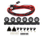 Realistic Roof Top Spot LED (6) Light Set for 1/16, 1/18 & WPL L=112mm