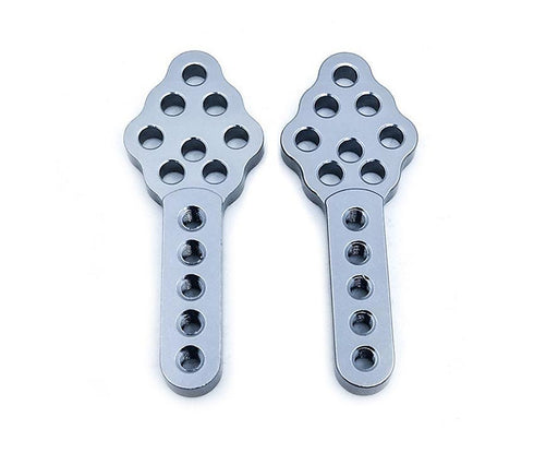 Billet Machined Add-On Shock Mounting Plates for Axial 1/10 SCX-10 Type Crawlers