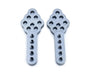 Billet Machined Add-On Shock Mounting Plates for Axial 1/10 SCX-10 Type Crawlers