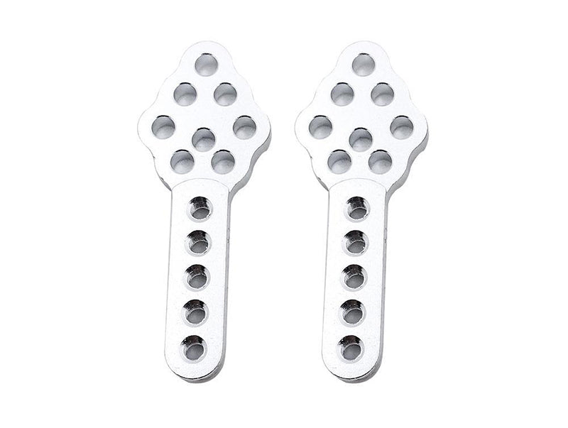 Billet Machined Add-On Shock Mounting Plates for Axial 1/10 SCX-10 Type Crawlers
