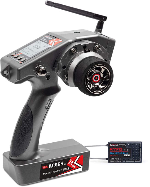 Radiolink RC6GS 2.4G 6CH Car Controller Transmitter+R7FG Gyro Receiver