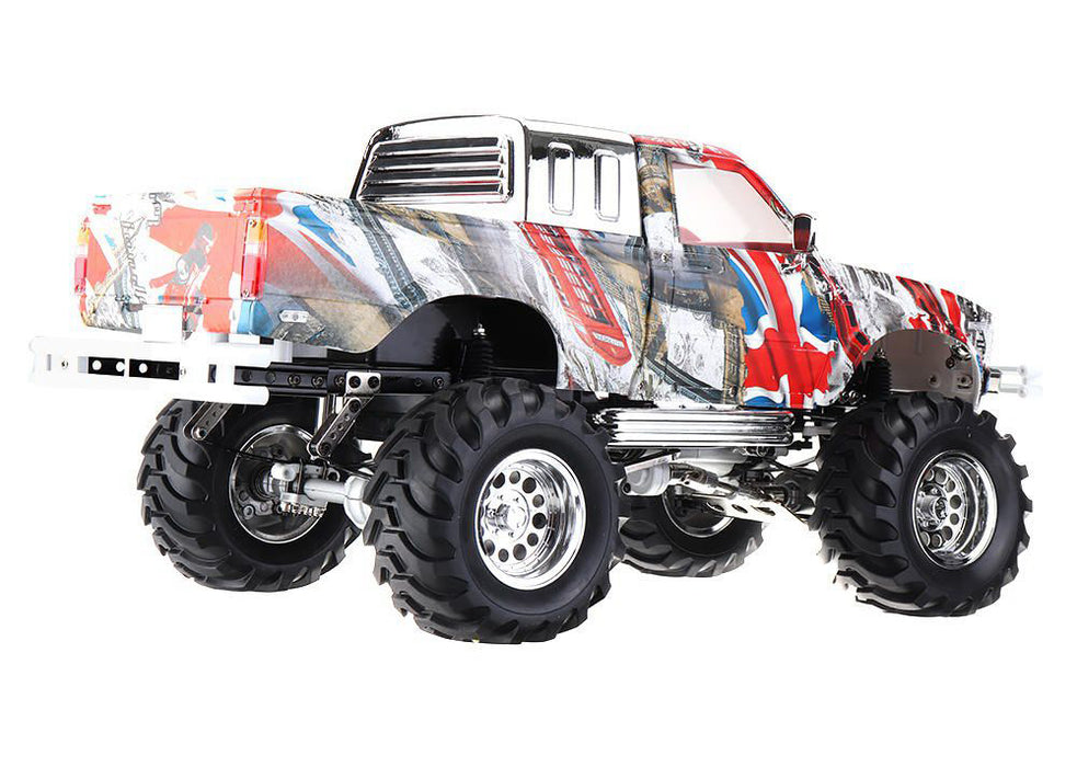 HG-P407 1/10 Scale 4X4 Pickup Truck Metal Frame Trail Crawler ARTR w/ 2.4GHz RC