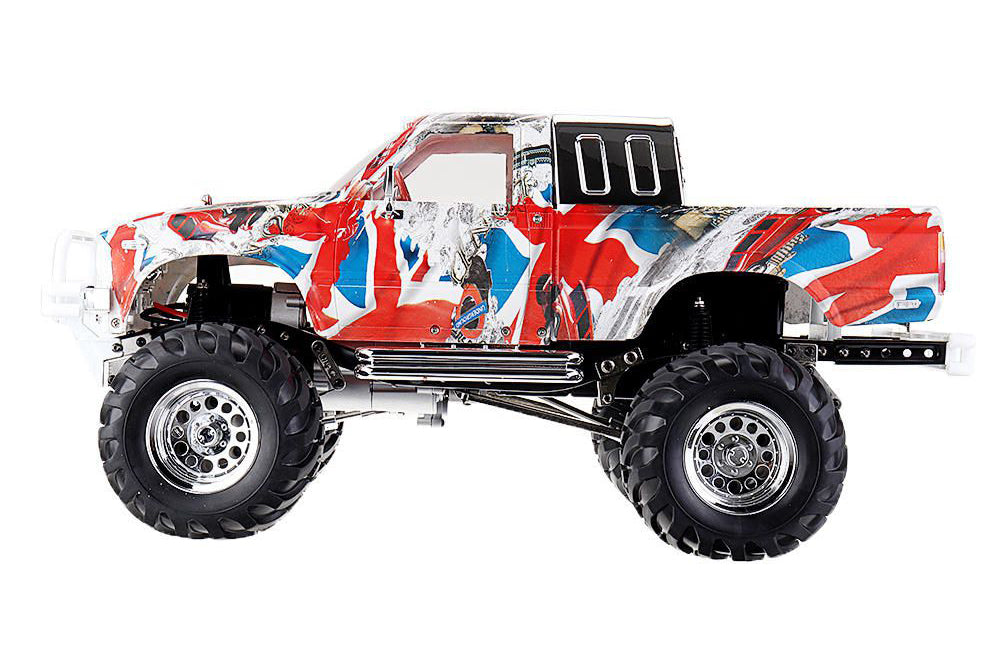 HG-P407 1/10 Scale 4X4 Pickup Truck Metal Frame Trail Crawler ARTR w/ 2.4GHz RC