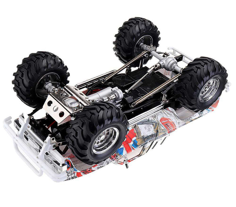 HG-P407 1/10 Scale 4X4 Pickup Truck Metal Frame Trail Crawler ARTR w/ 2.4GHz RC