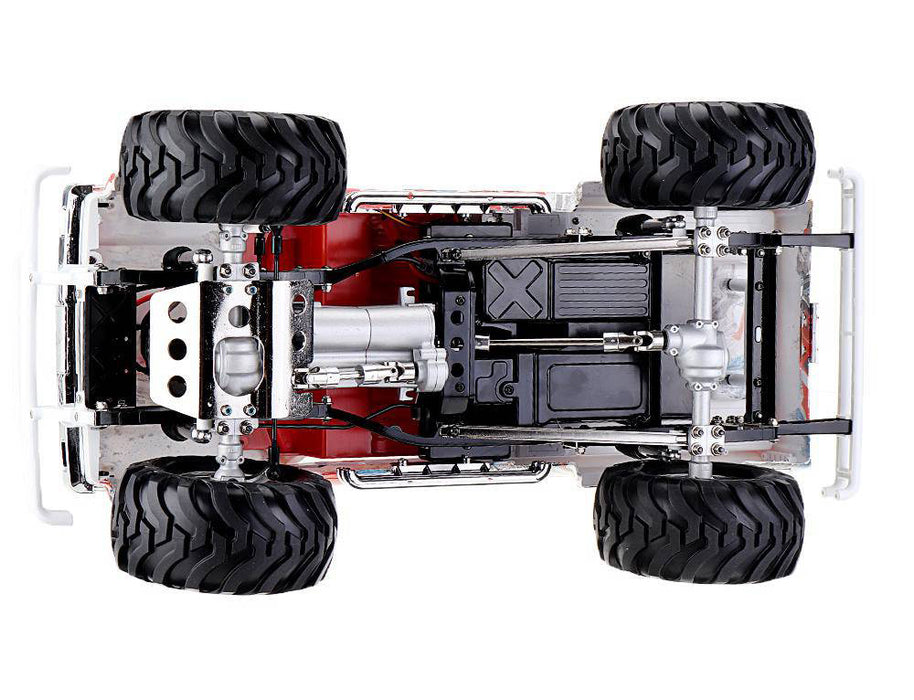 HG-P407 1/10 Scale 4X4 Pickup Truck Metal Frame Trail Crawler ARTR w/ 2.4GHz RC