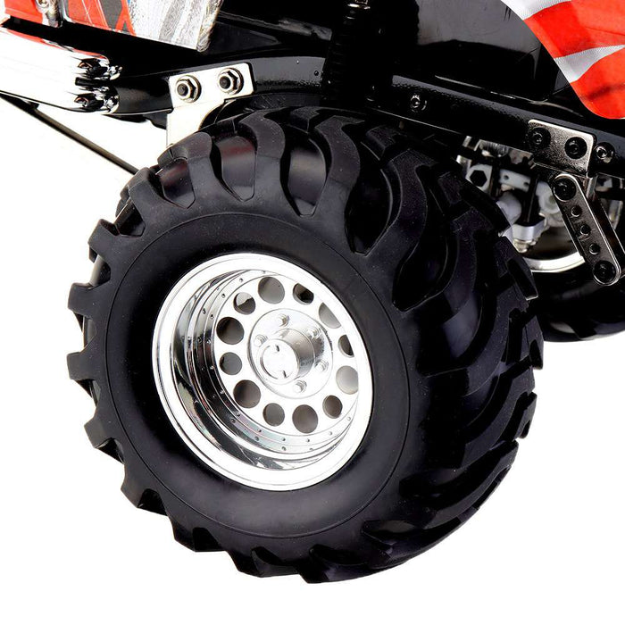 HG-P407 1/10 Scale 4X4 Pickup Truck Metal Frame Trail Crawler ARTR w/ 2.4GHz RC