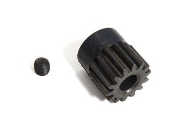 Machined HD Steel 0.8 MOD 32 Pitch Pinion 14T for BL Applications w/ 5mm Shaft
