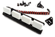 Realistic Roof Top Spot LED (4) Light Set 102mm Width for 1/10 Scale RC