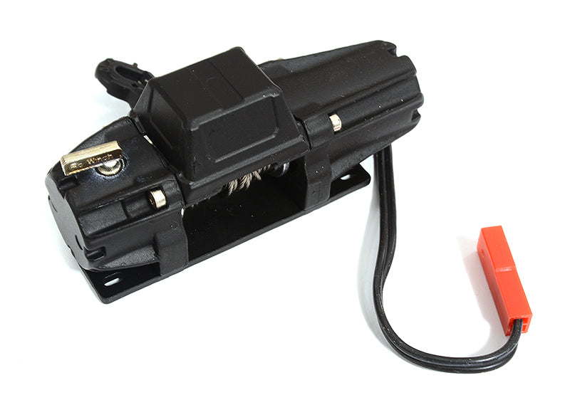 Realistic Heavy-Duty High Torque Winch for 1/10 Scale Trail Crawler