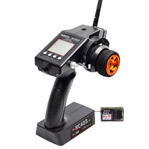 Radiolink RC4GSv2 2.4G 4CH Car Controller Transmitter+R6FGv3 Gyro Receiver