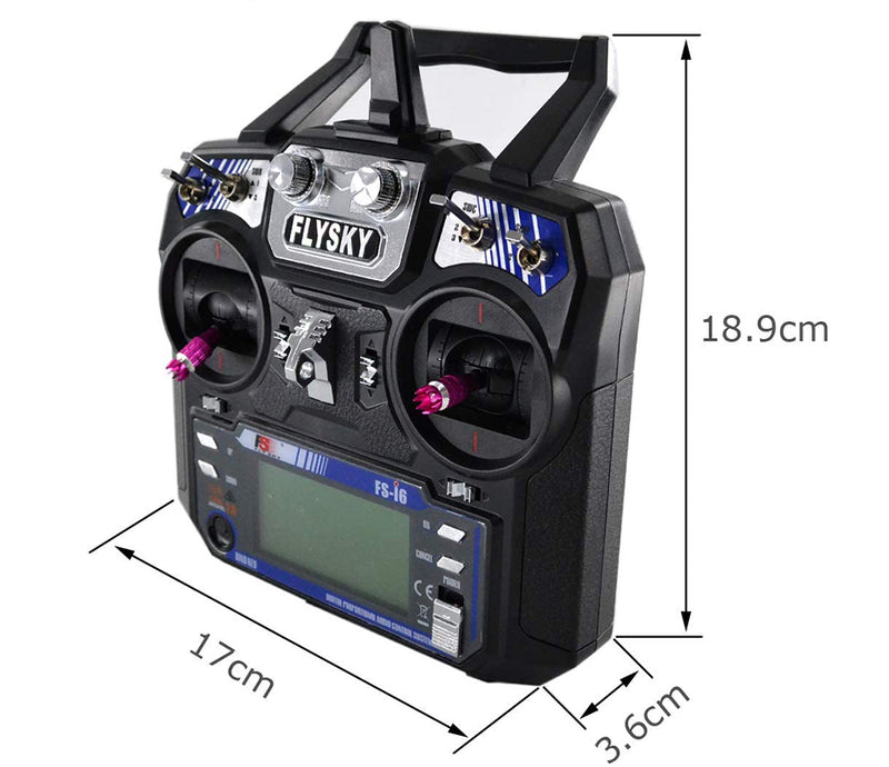 FS-i6 2.4GHz 6CH Radio Set, TX w/FS-iA6B for Aircraft & RTR Upgrade