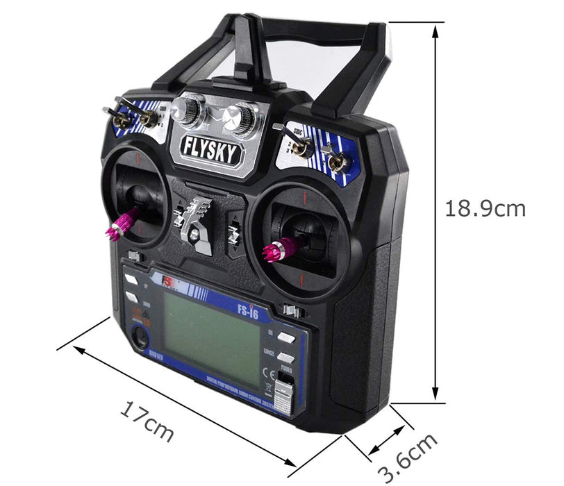 FS-i6 2.4GHz 6CH Radio Set, TX w/FS-iA6B for Aircraft & RTR Upgrade