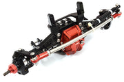 Complete Billet Machined T11 Front Axle for Axial 1/10 SCX-10 Dingo Honcho Jeep