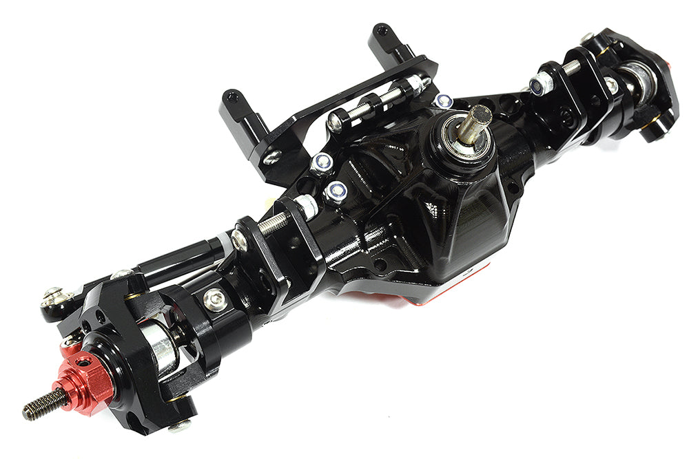 Complete Billet Machined T11 Front Axle for Axial 1/10 SCX-10 Dingo Honcho Jeep