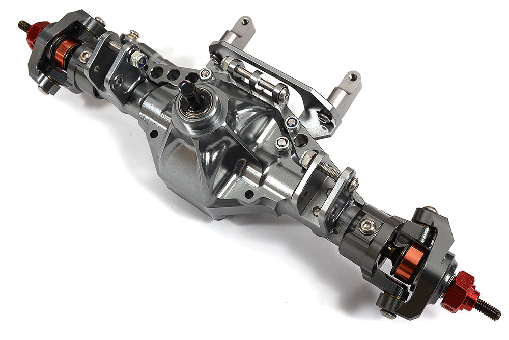 Complete Billet Machined T11 Front Axle for Axial 1/10 SCX-10 Dingo Honcho Jeep