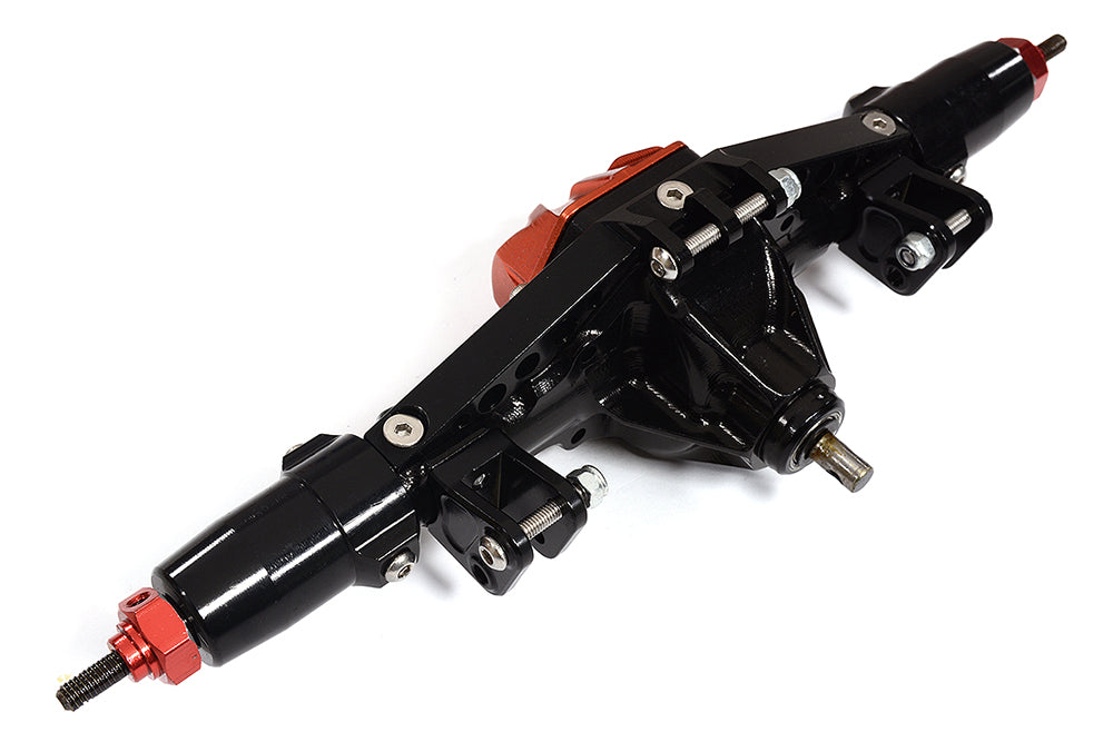 Complete Billet Machined T12 Rear Axle for Axial 1/10 SCX-10 Dingo Honcho Jeep