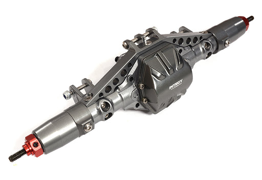 Complete Billet Machined T12 Rear Axle for Axial 1/10 SCX-10 Dingo Honcho Jeep